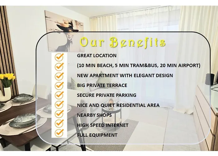 Center Nice, 10Min Beach, Parking, Terrace, Direct Tram דירה ניס